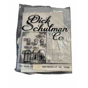 Dick Schulman Co cross stitch Crafting 153 Main Street Embroidery Kit Hobby